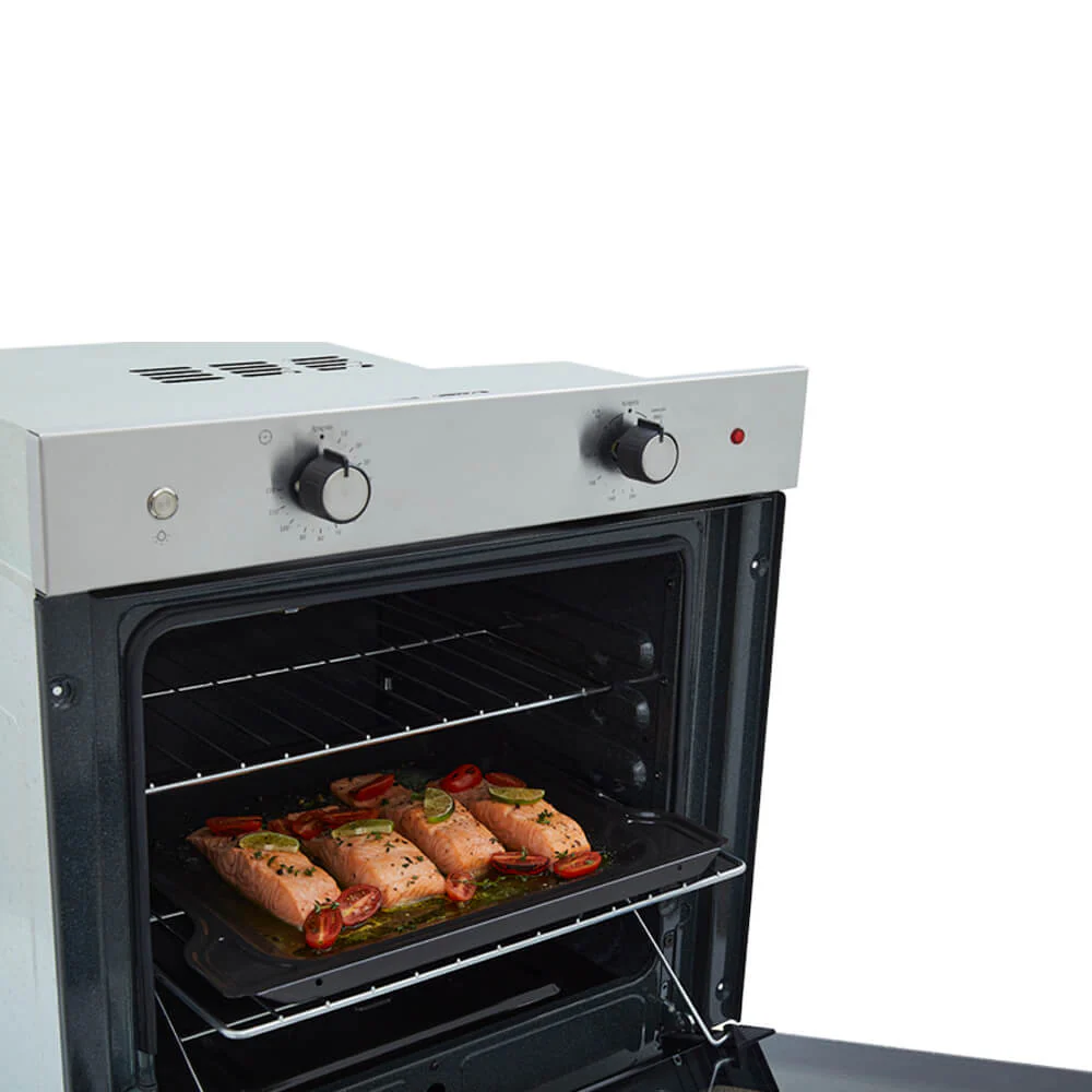 Horno mixto tofu 60 cm inoxidable con vidrio reflectivo gas natural 120v marca Haceb - Image 3