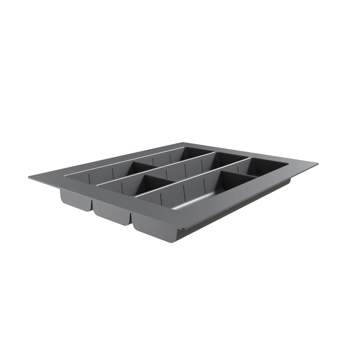 Cubiertero organizador plástico gris serie A2 390X480X50 - Image 2