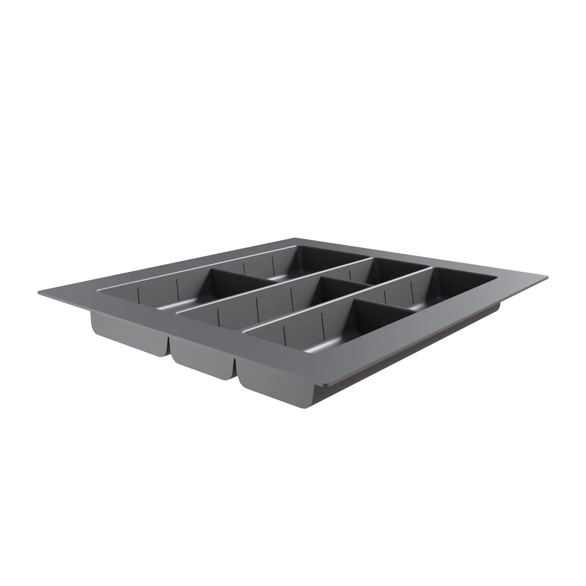 Cubiertero organizador plástico gris serie A2 440X480X50 mm - Image 2