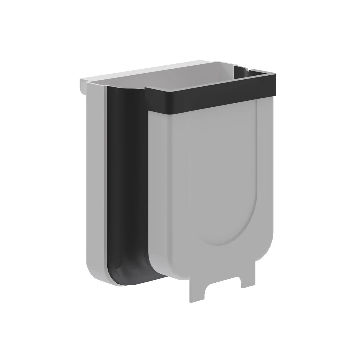 Basurero plástica seis litros de capacidad para puerta - Image 2