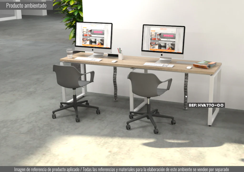 Pasacable flexible para mesa de oficina - Image 2