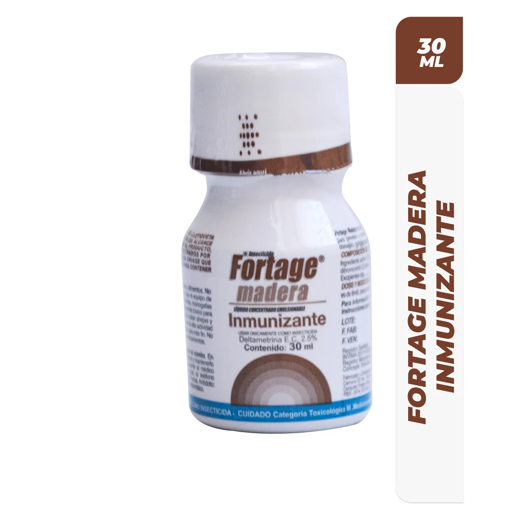 Inmunizantes fortage madera 30 ml