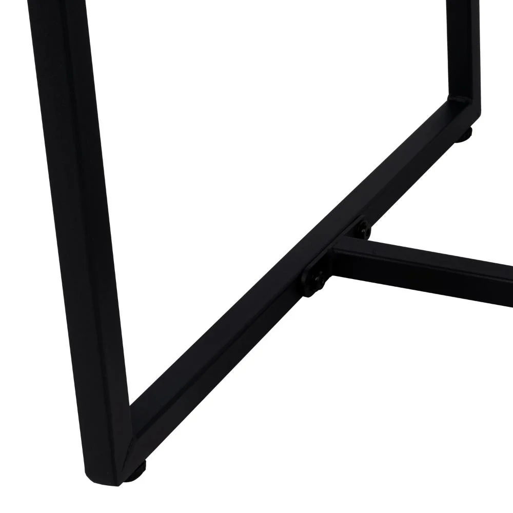 Juego de Sala Exterior Granate, Negro, con Marco de Acero Galvanizado Acabado En Polvo y Dos Sillas - Image 15