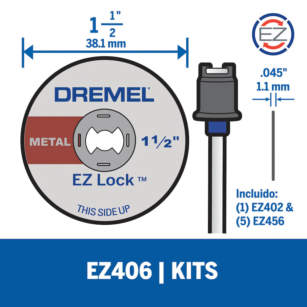 Kit x6 discos de corte 38,1 mm para metal marca Bosch - Image 3