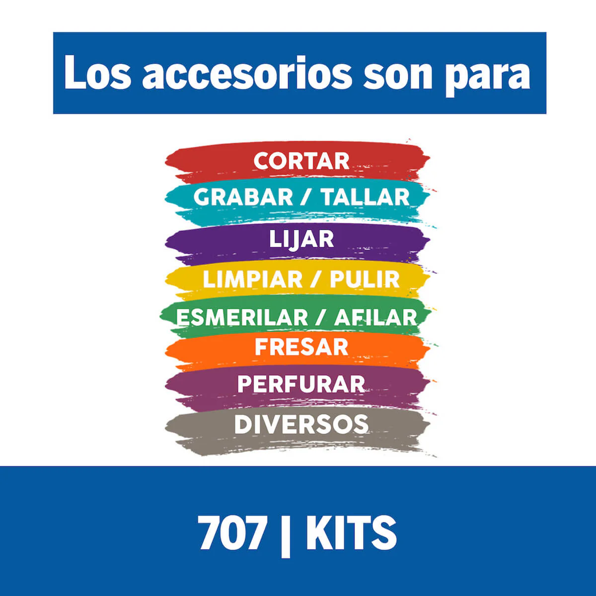 Kit de accesorios para mototool x75 piezas: corte, esmerilado, limpieza, pulido, lijado, tallado y perforado - Image 3