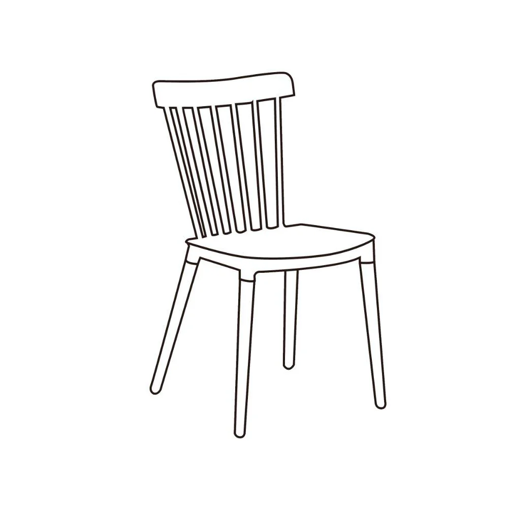 Kit de Dos Sillas Jeicob, Blanco y Café claro, cómodo asiento y patas en madera - Image 4