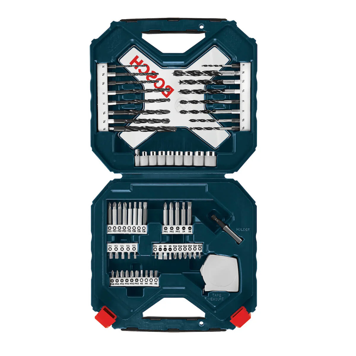 Set de accesorios de puntas y brocas X-Line 65 unidades - Image 2