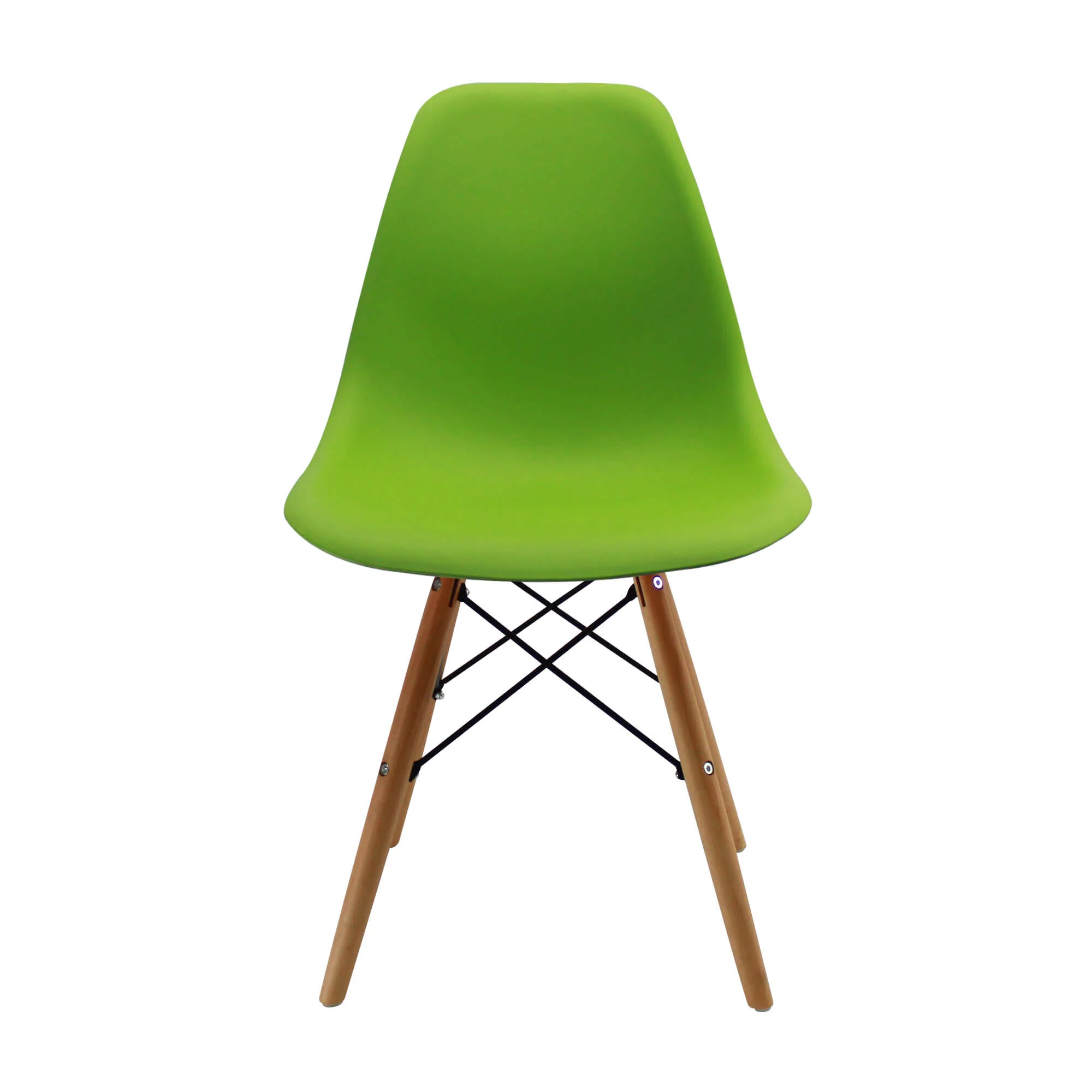 Kit por 2 sillas de comedor DKR tipo Eames color verde - Image 3