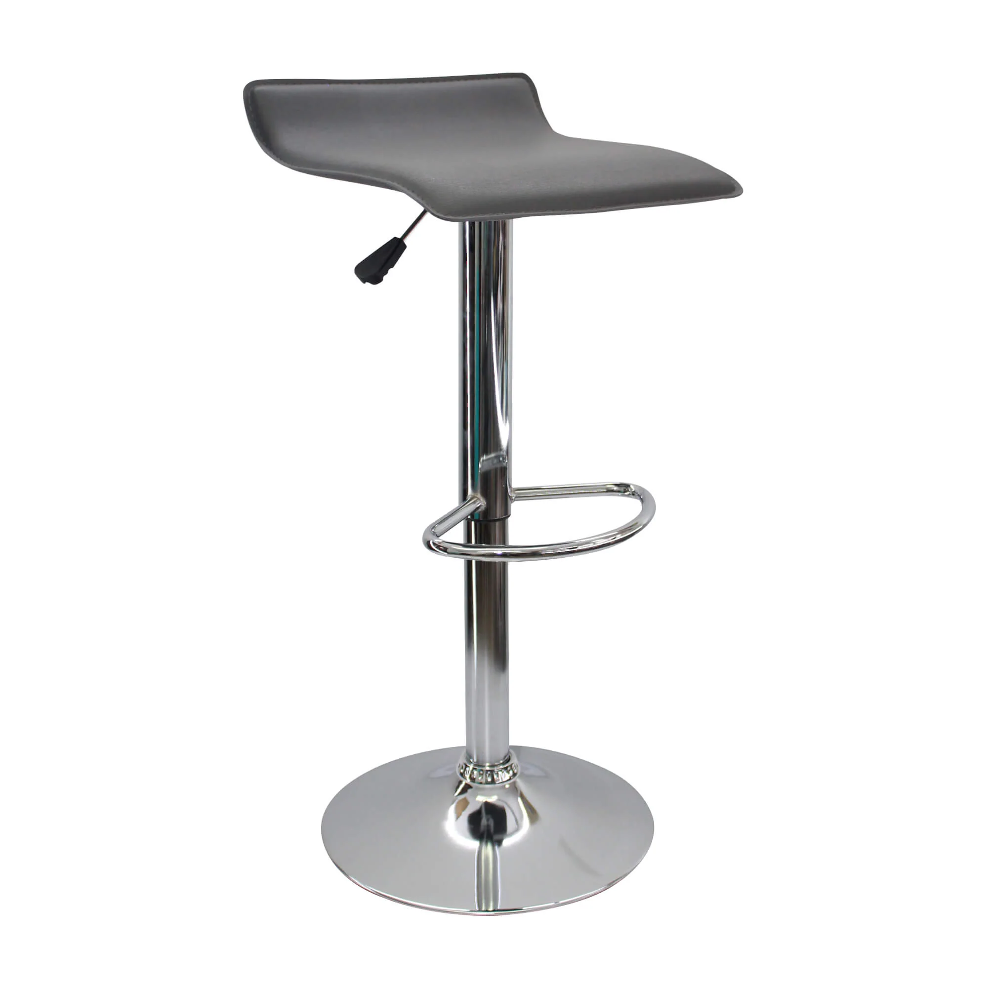 Kit por 2 sillas de barra wave color gris - Image 2