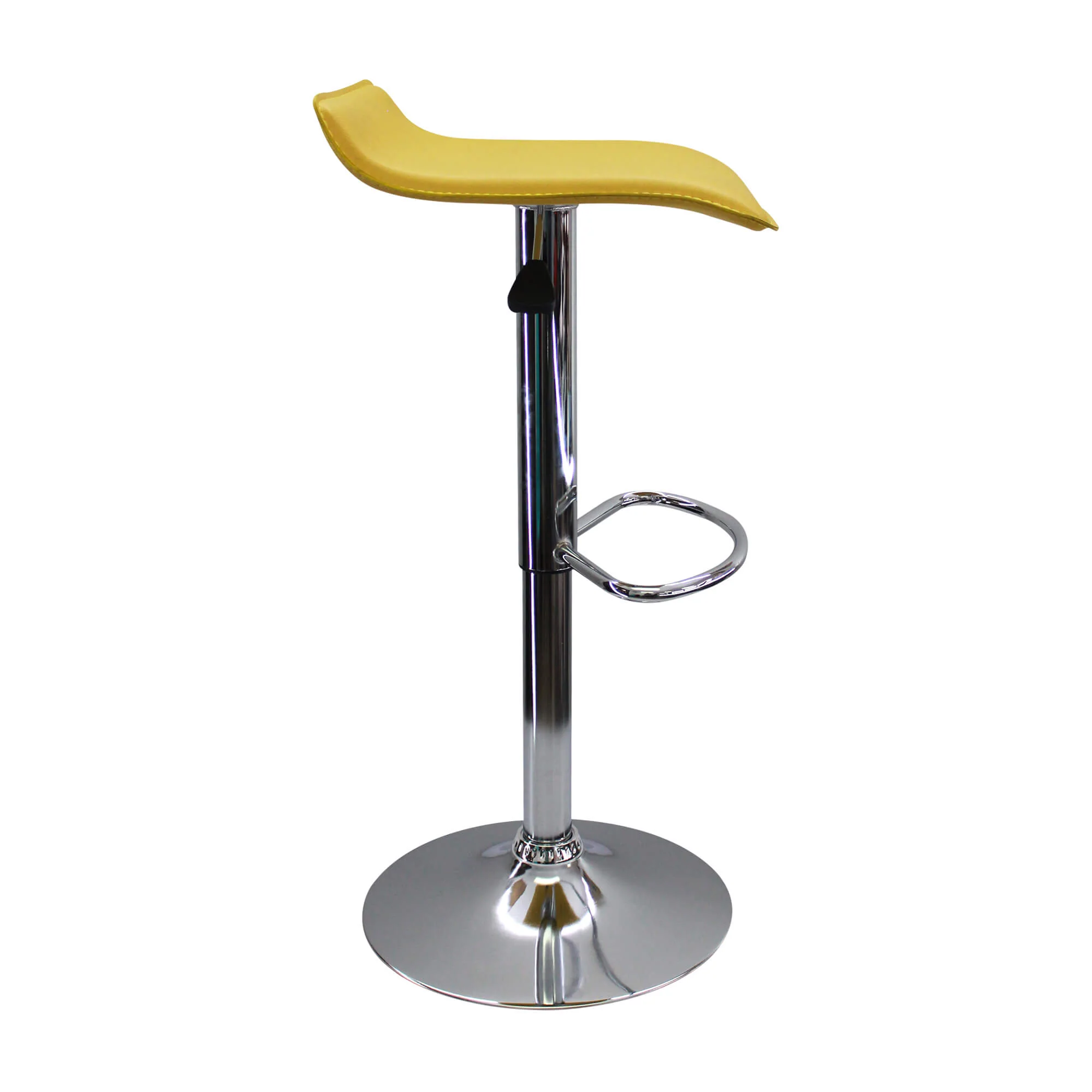 Kit por 3 sillas de barra wave color color amarillo - Image 2