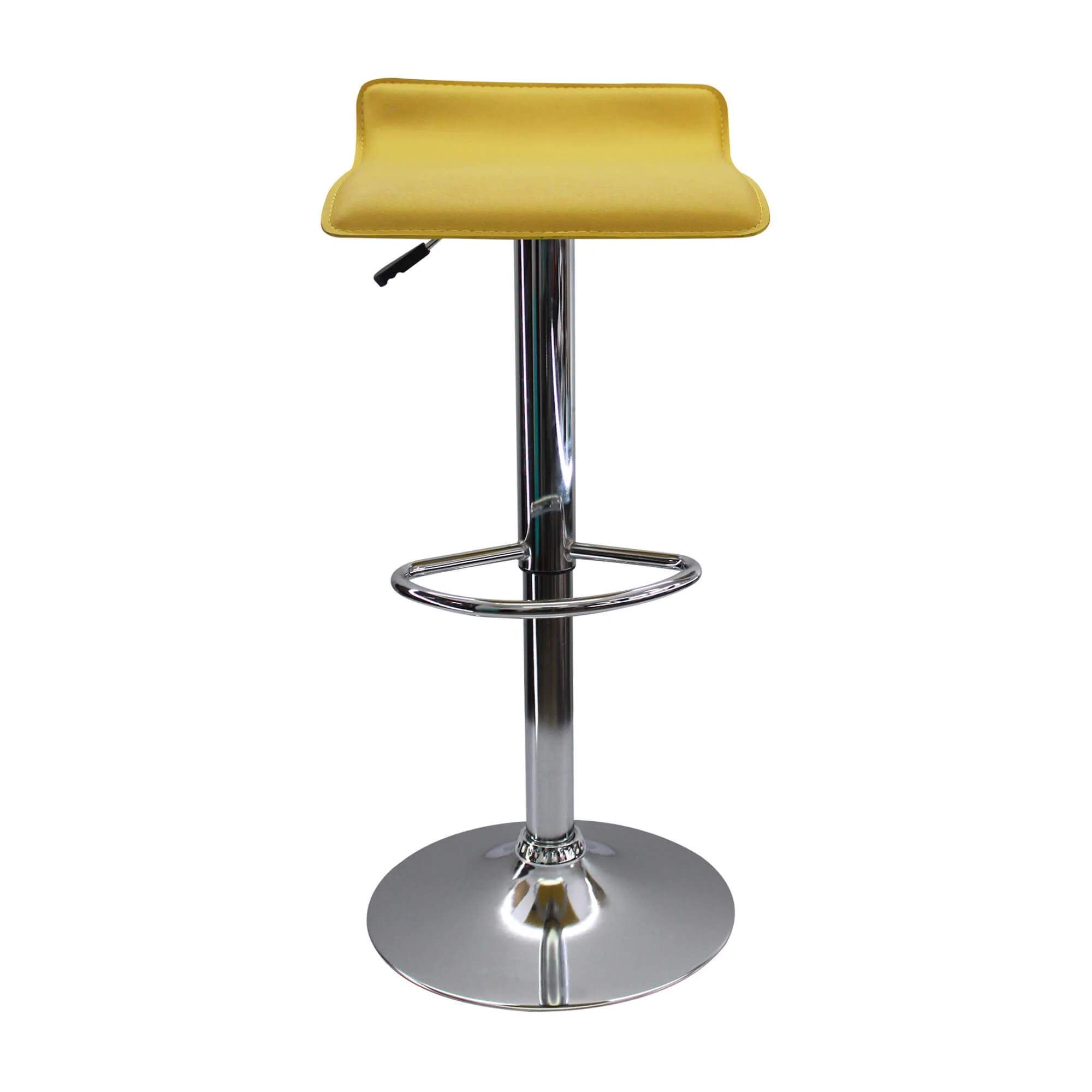 Kit por 3 sillas de barra wave color color amarillo - Image 4