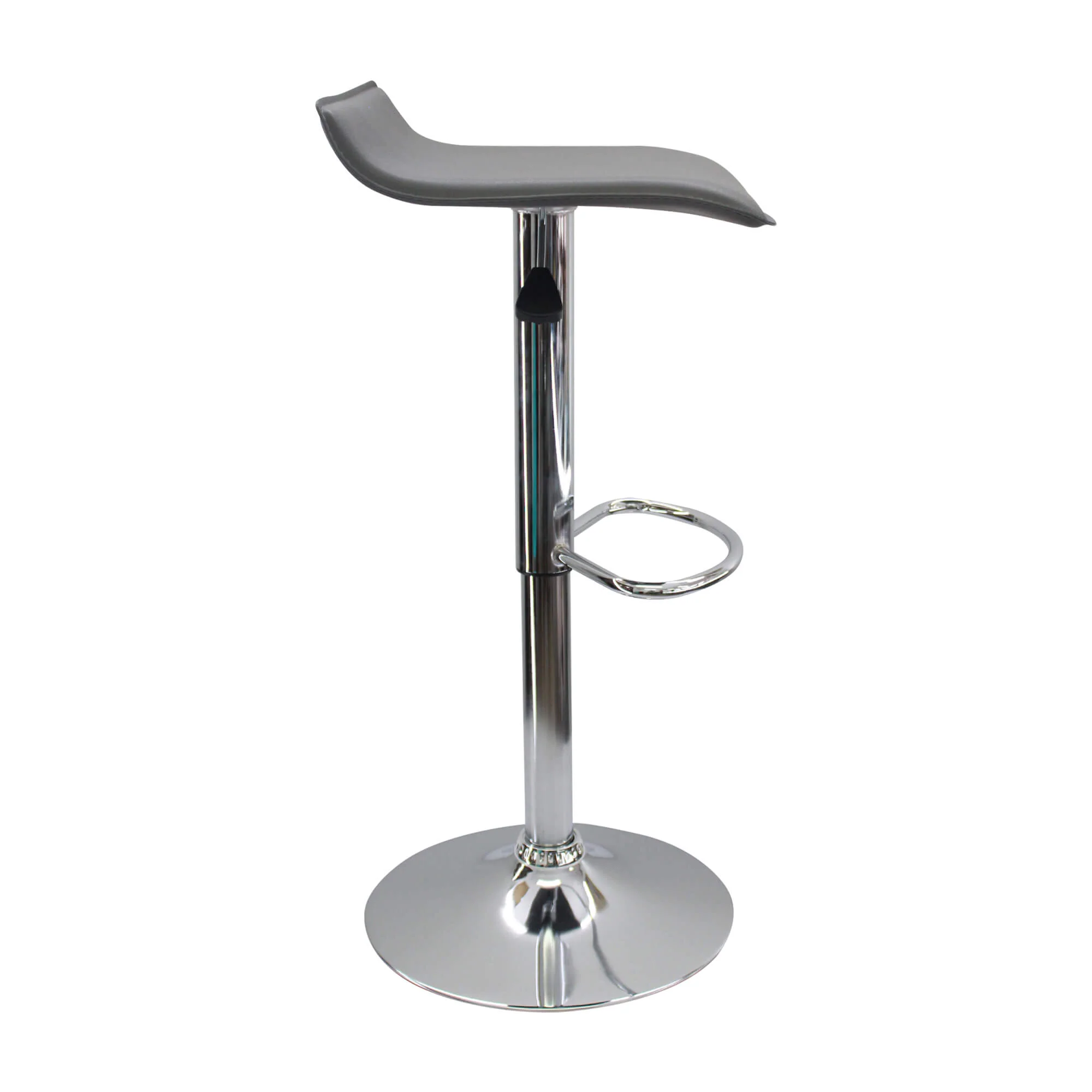Kit por 3 sillas de barra wave color gris - Image 3