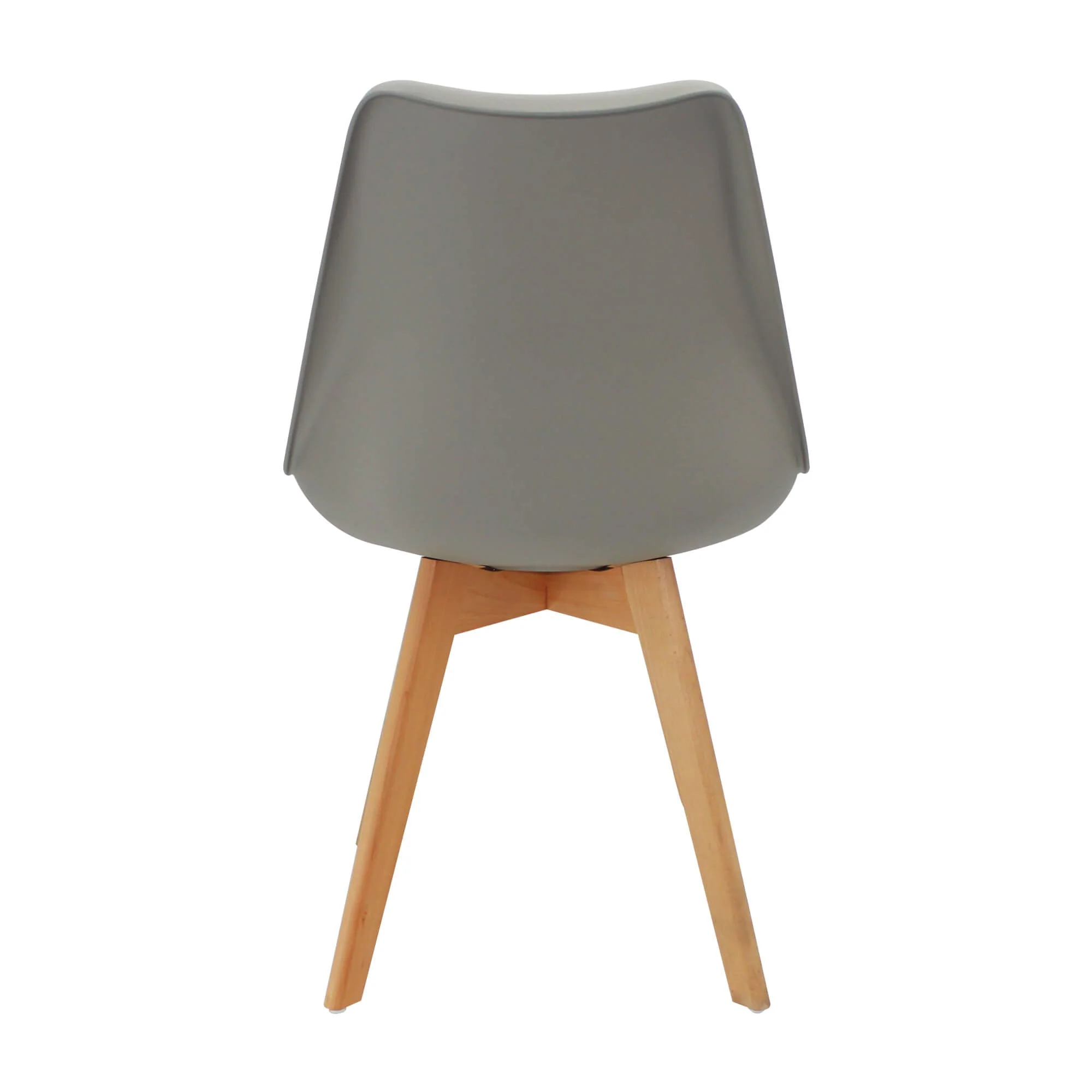 Kit por 4 sillas de comedor color color gris - Image 4