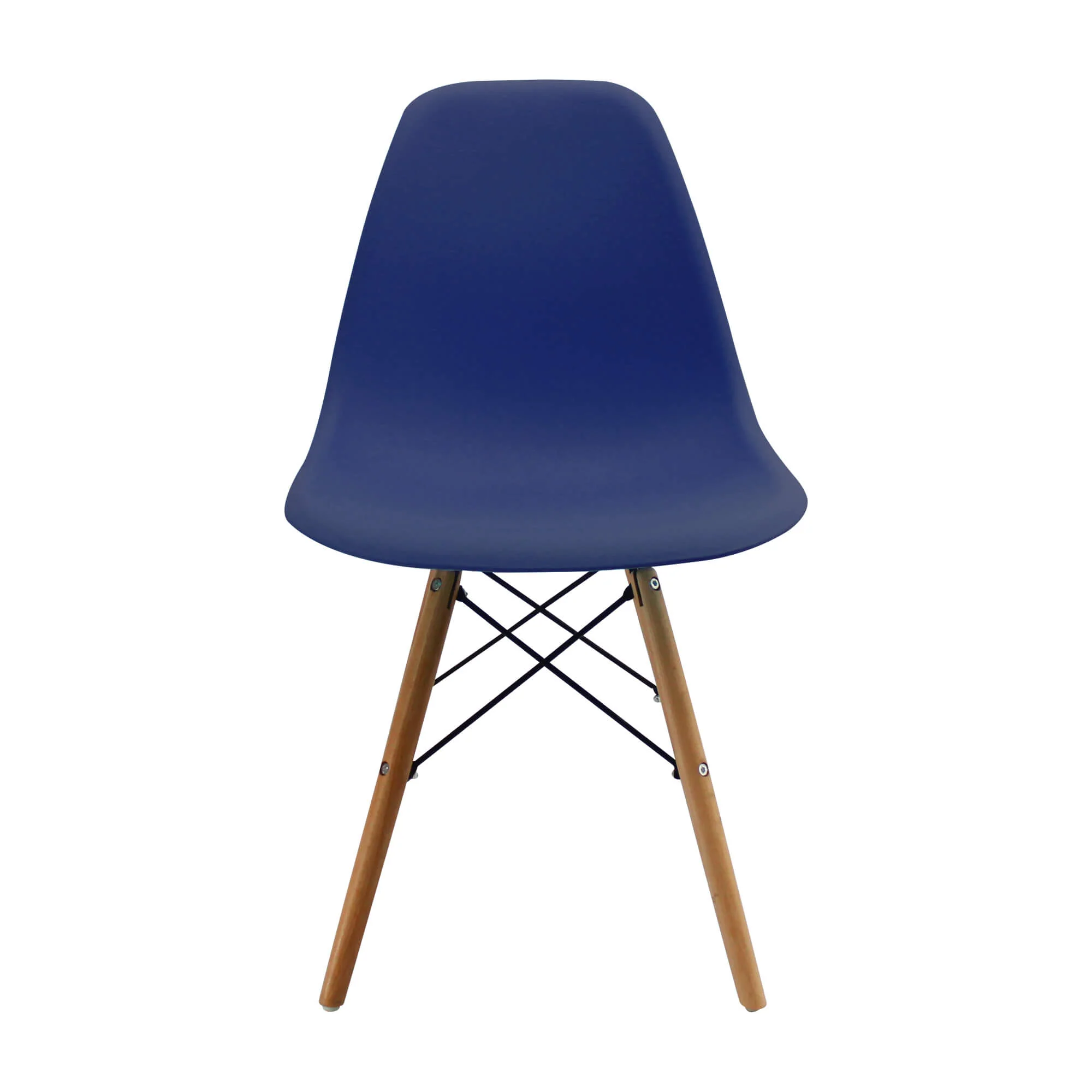 Kit por 6 sillas de comedor tipo Eames color azul oceano - Image 2