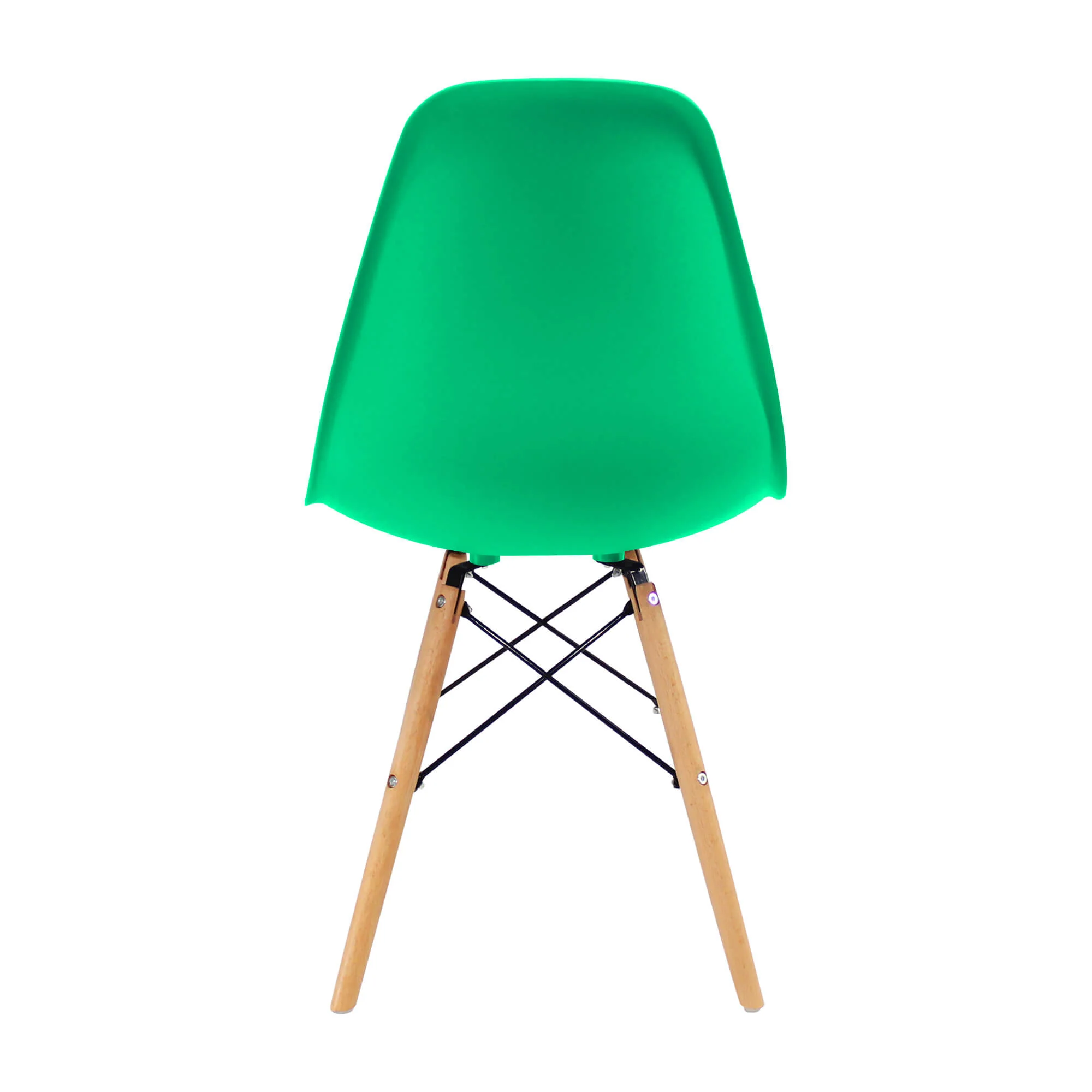 Kit por 6 sillas de comedor DKR tipo Eames color verde menta - Image 4