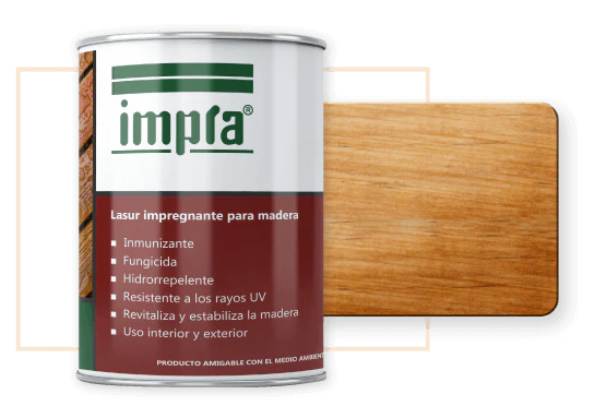 Lasur impregnante madera limba Un galón