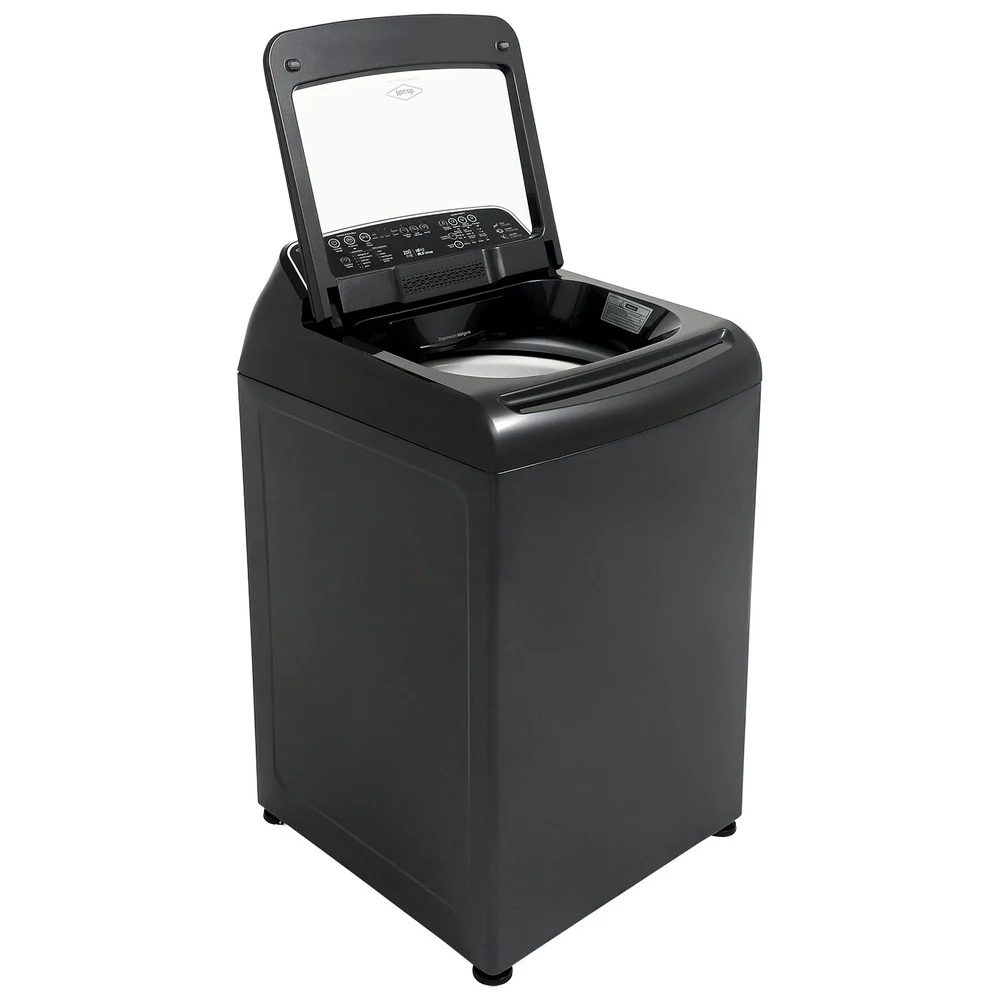 Lavadora digital negra Zou capacidad de carga 16 kg marca Haceb - Image 4