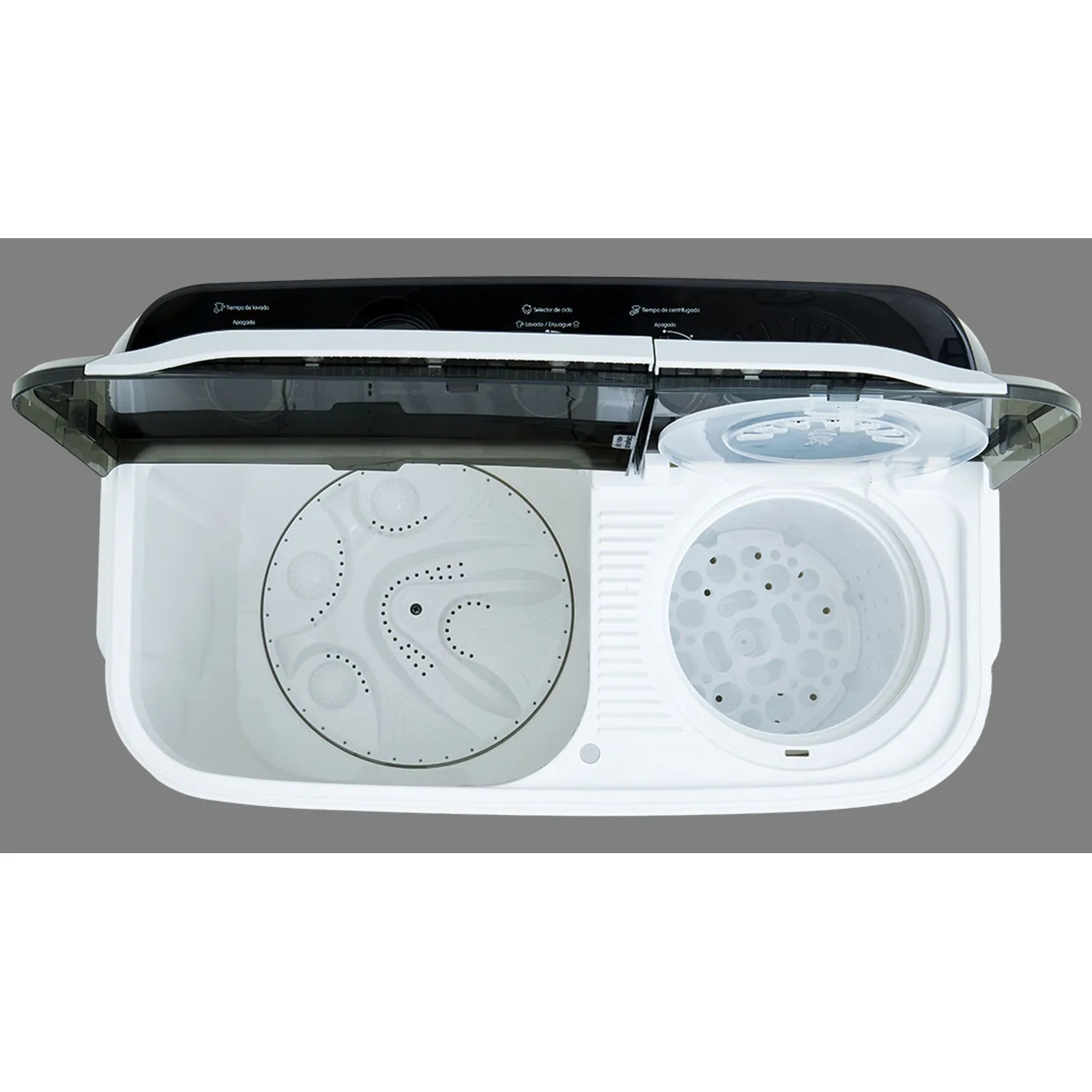 Lavadora Semiautomática blanca capacidad de carga 13 kg marca Haceb - Image 4