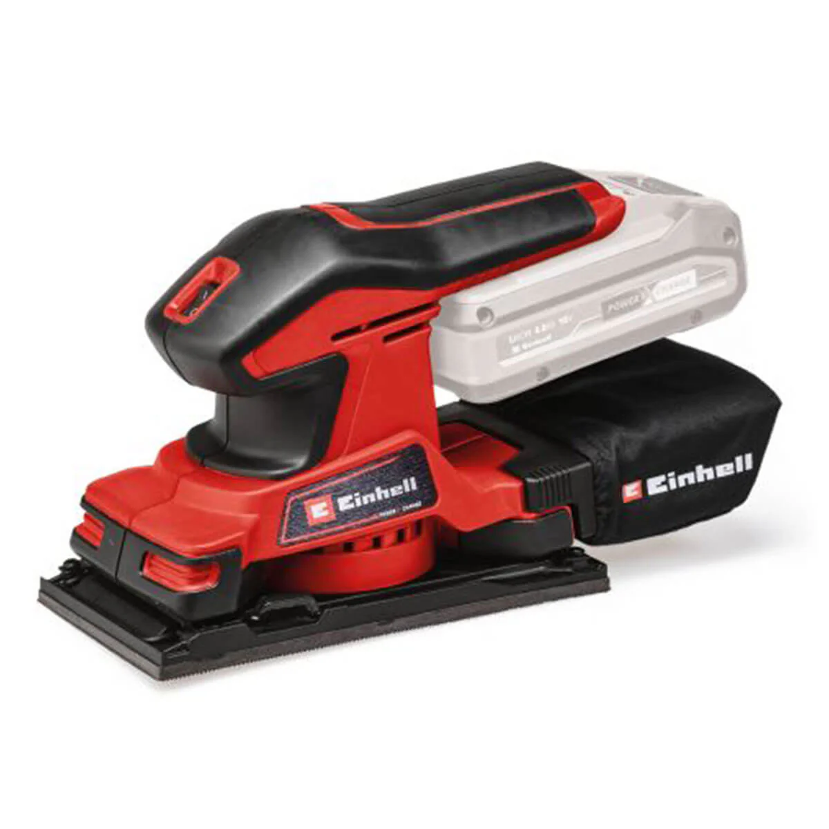 Lijadora orbital 1/3" inalámbrica 18 V + batería (4.0 ah) + cargador marca Einhell - Image 2