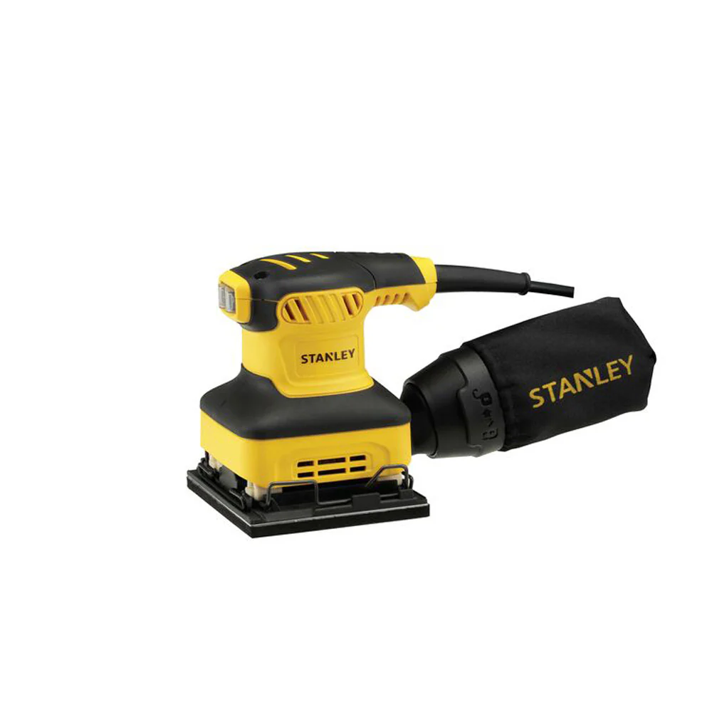 Lijadora orbital hoja de 1/4" y 240w marca Stanley
