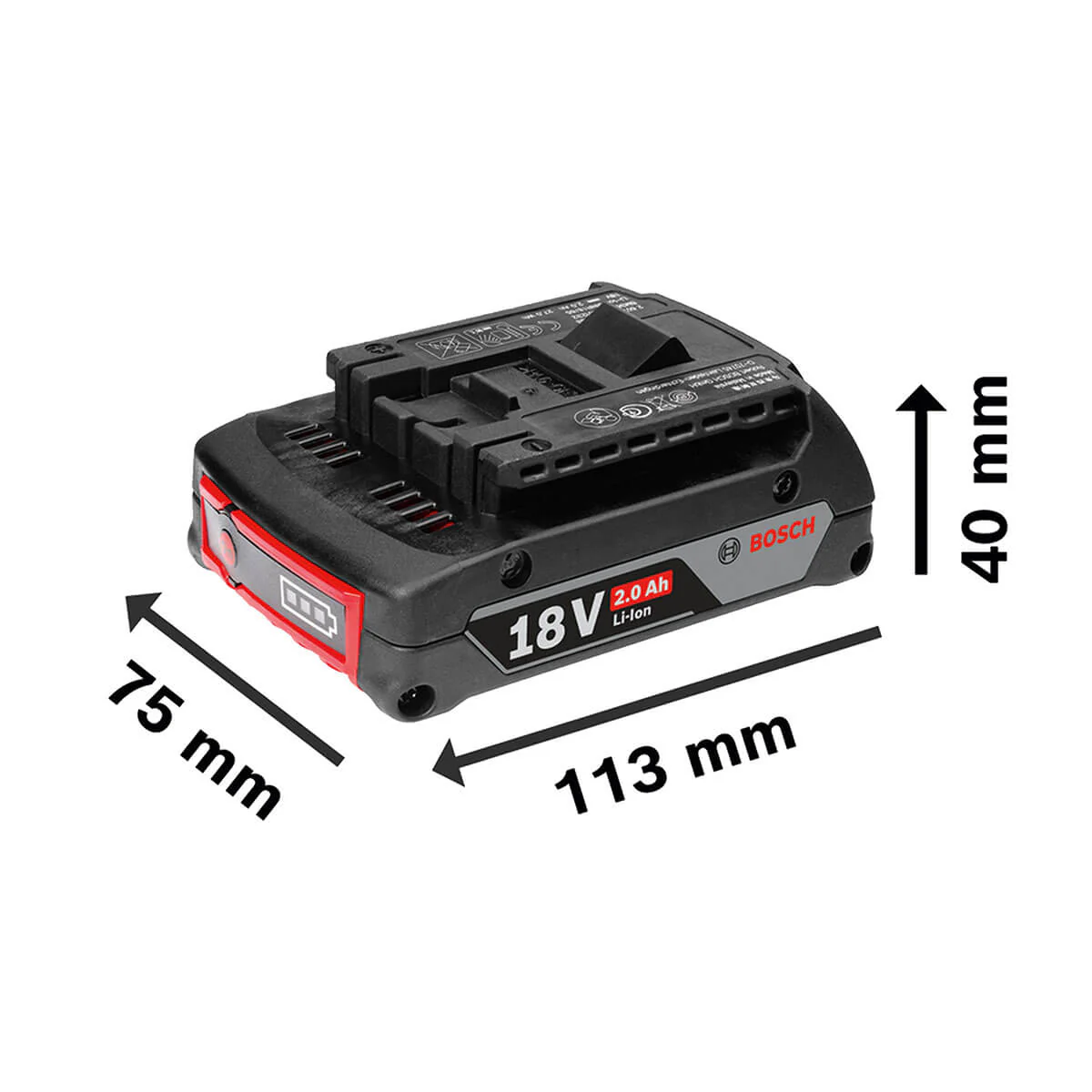 Lijadora roto orbital inalámbrica 18V GEX 185-LI Brushless + Kit 2 Baterías 18V 2,0 Ah + Cargador GAL 18V-20 Marca Bosch - Image 9
