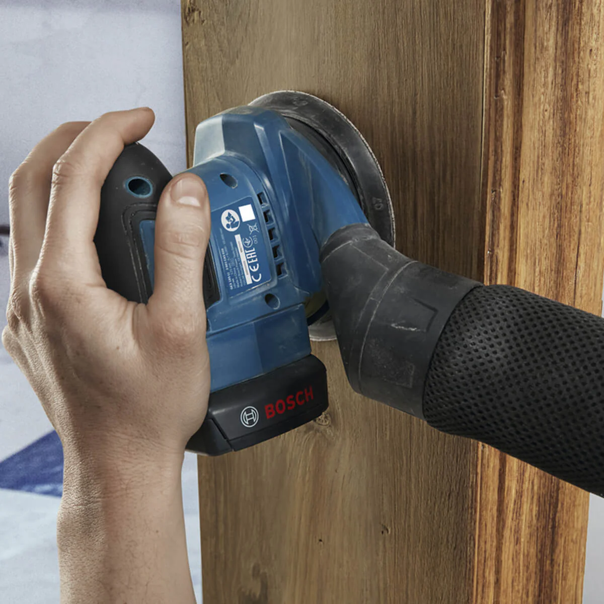 Lijadora roto orbital inalámbrica 18V GEX 185-LI Sin Bateria/Sin Cargador Brushless Bosch - Image 10