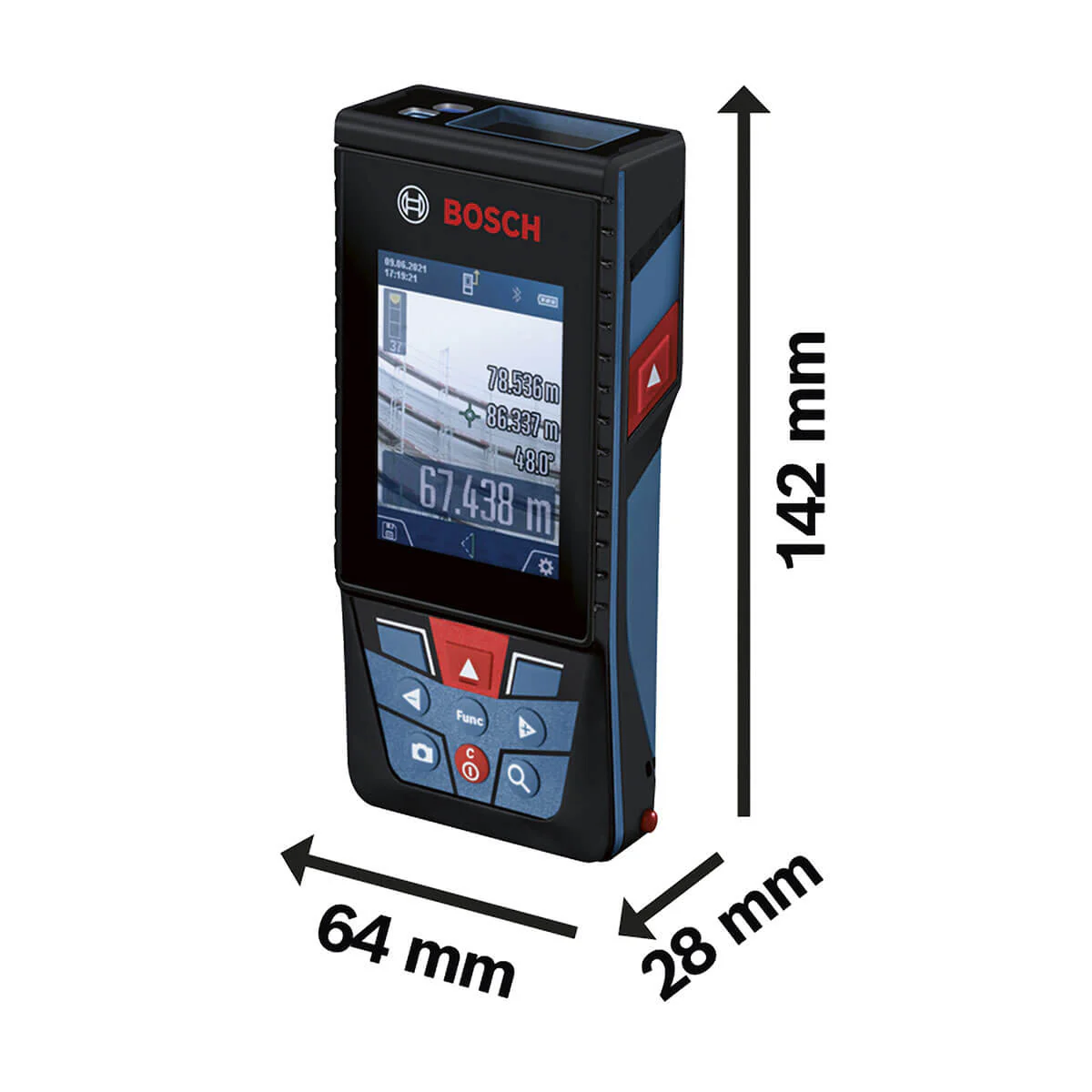 Medidor láser GLM 150-27 C alcance 150m con Bluetooth Bosch - Image 5