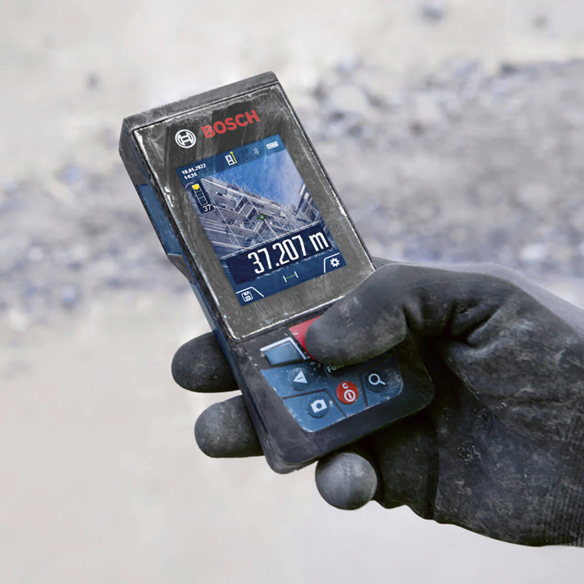 Medidor láser GLM 150-27 C alcance 150m con Bluetooth Bosch - Image 8