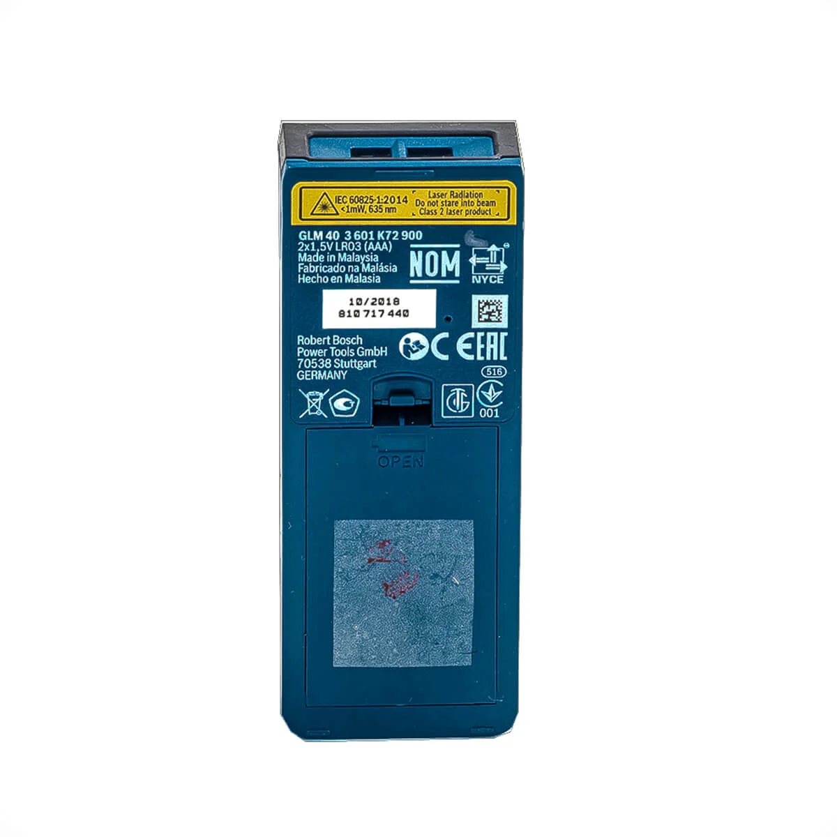 Medidor láser GLM 40 alcance 40 m con estuche marca Bosch - Image 2