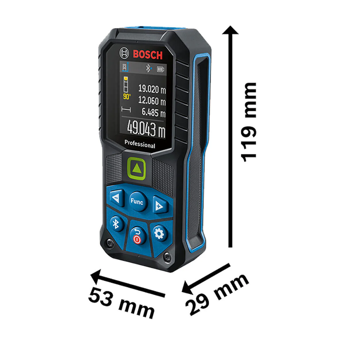 Medidor láser verde GLM 50-27 CG con Bluetooth Bosch - Image 4