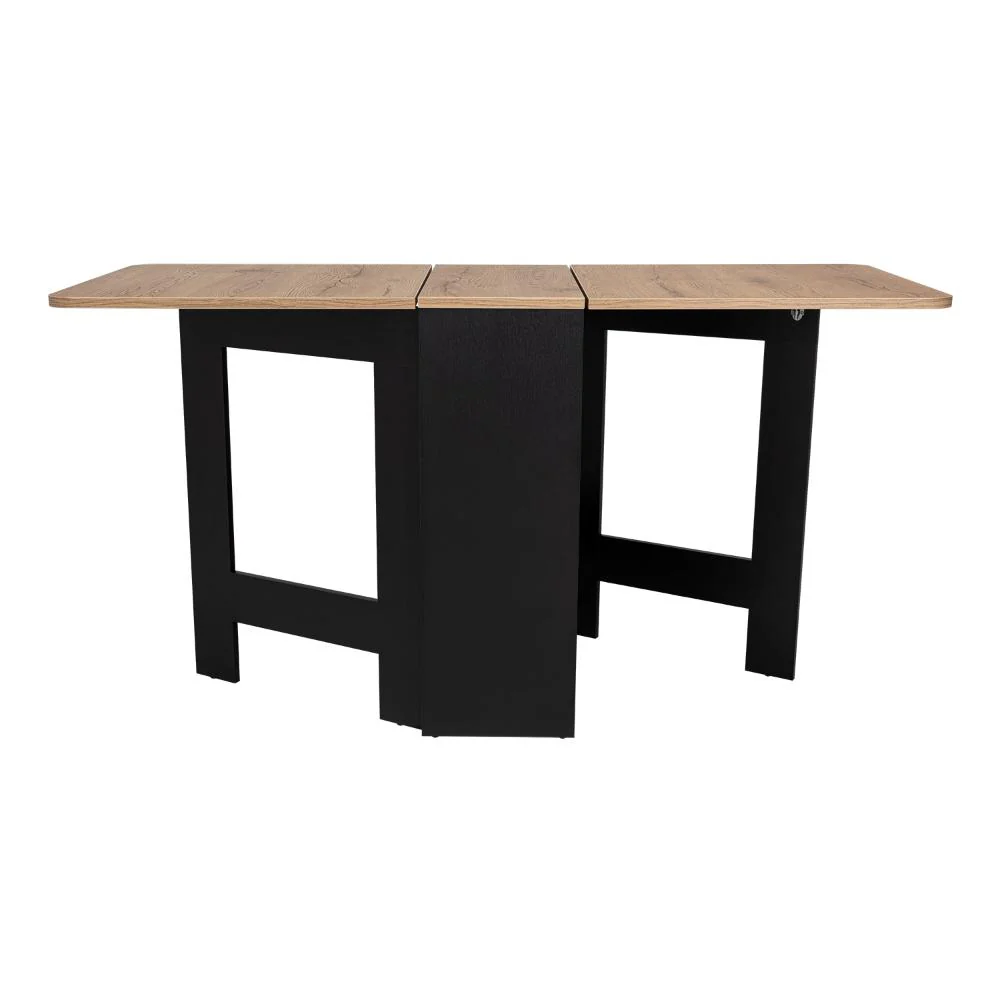 Mesa Auxiliar Galety, Wengue y Chocolate, Con Capacidad Para Seis Puestos - Image 9