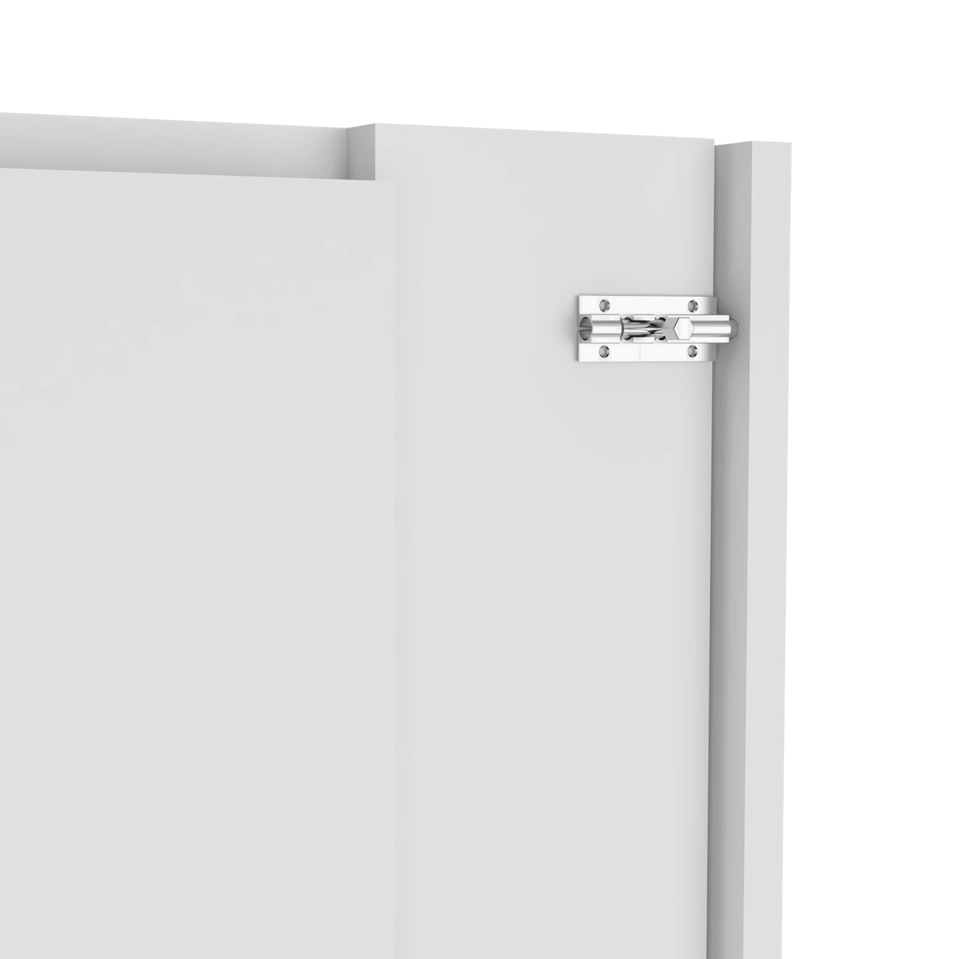 Mesa Auxiliar Vetta, Blanco, para Empotrar a la Pared y Amplia Superficie ZF - Image 8