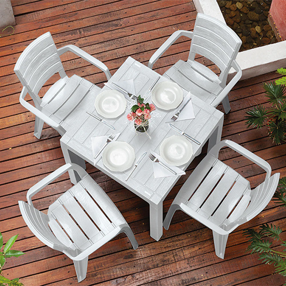Mesa barú gris hielo marca Rimax