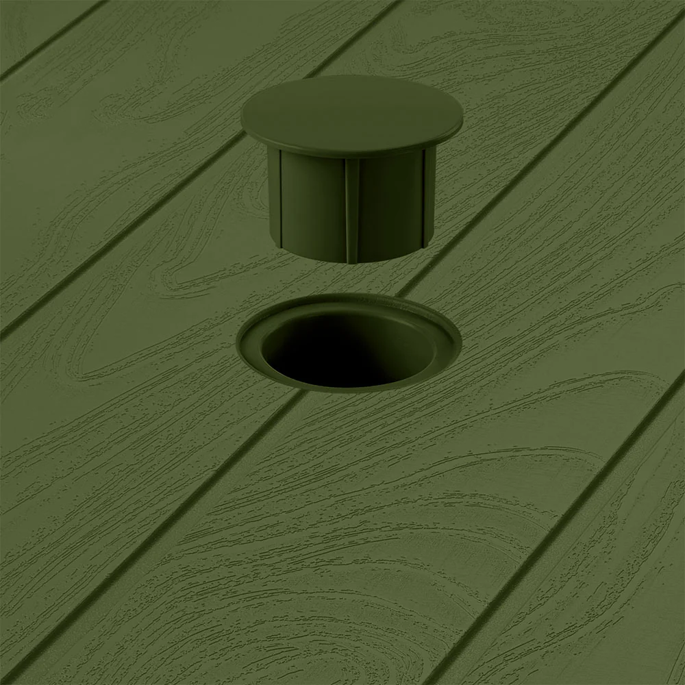 Mesa barú trendy verde selva marca Rimax - Image 5