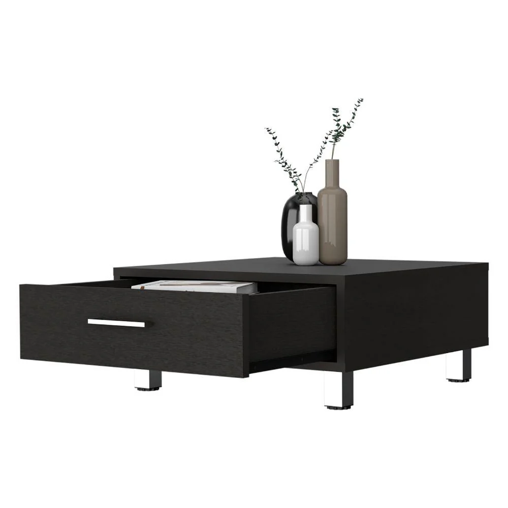 Mesa de Centro Ascher, Wengue, con Un Cajón ZF