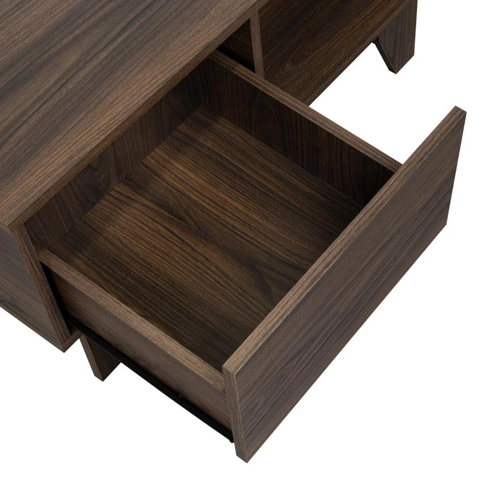 Mesa de Centro Atriz, Nogal, con Un Cajón Multiusos - Image 13