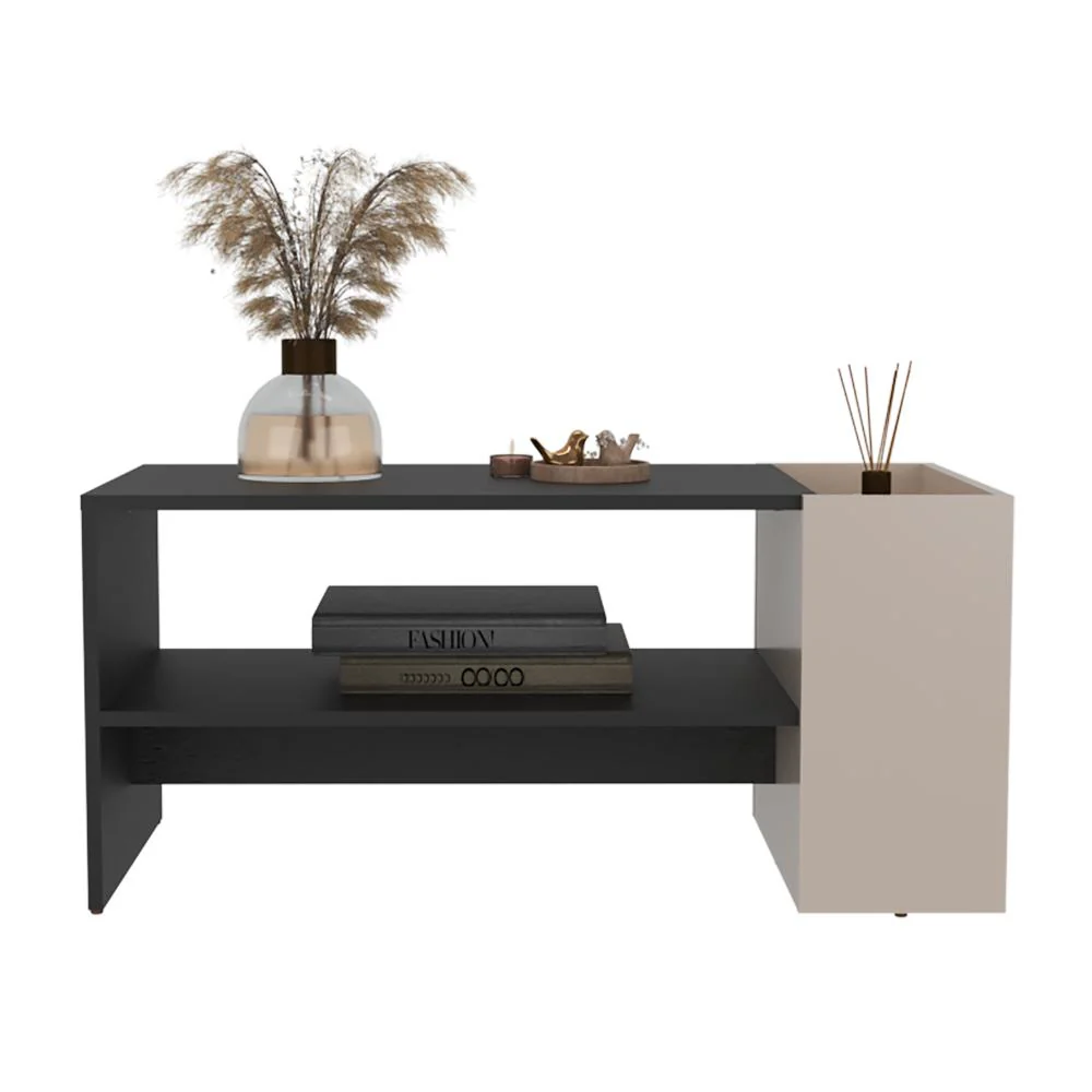 Mesa de Centro Larga Adel, Capri y Wengue, Con amplio espacio para decoración ZF - Image 2
