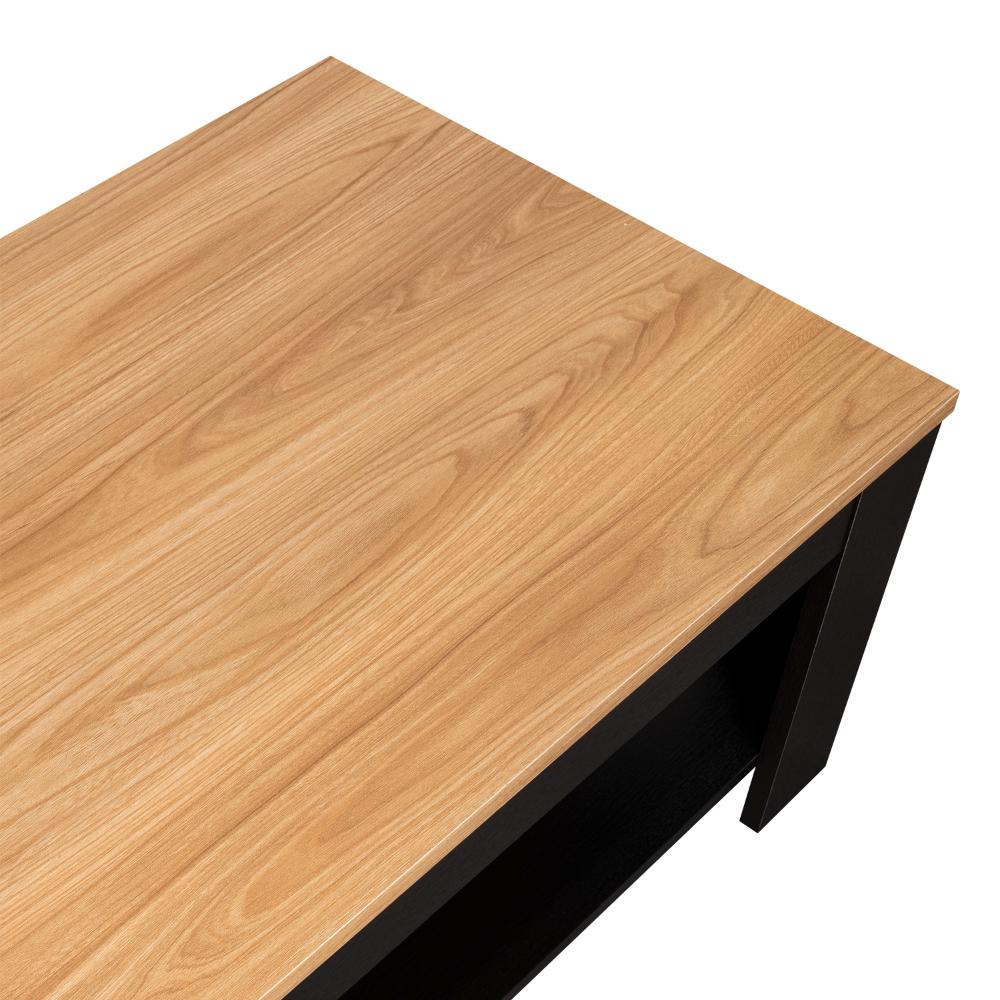 Mesa de Centro Sensi, Fresno Europeo y Wengue, con diseño moderno - Image 6