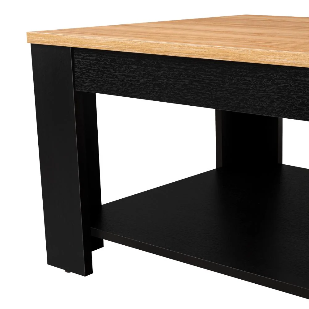 Mesa de Centro Sensi, Fresno Europeo y Wengue, con diseño moderno - Image 7