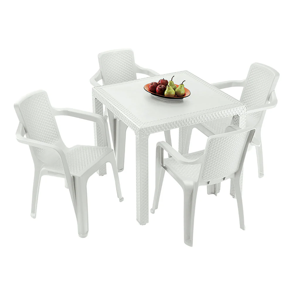 Mesa eterna blanco arena marca Rimax - Image 2