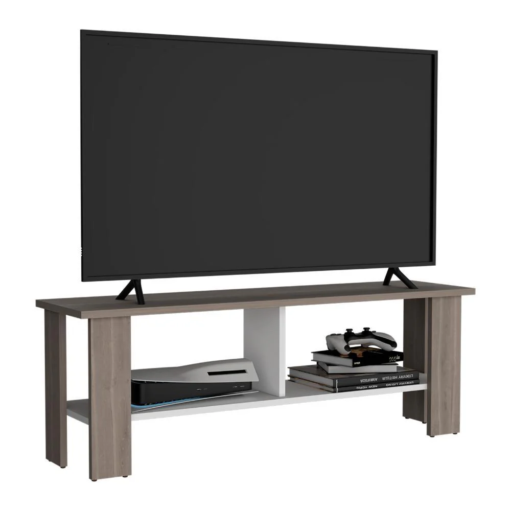 Mesa Para Tv Navi, Positano y Blanco Duqueza, Para Televisor Hasta 55 Pulgadas - Image 2