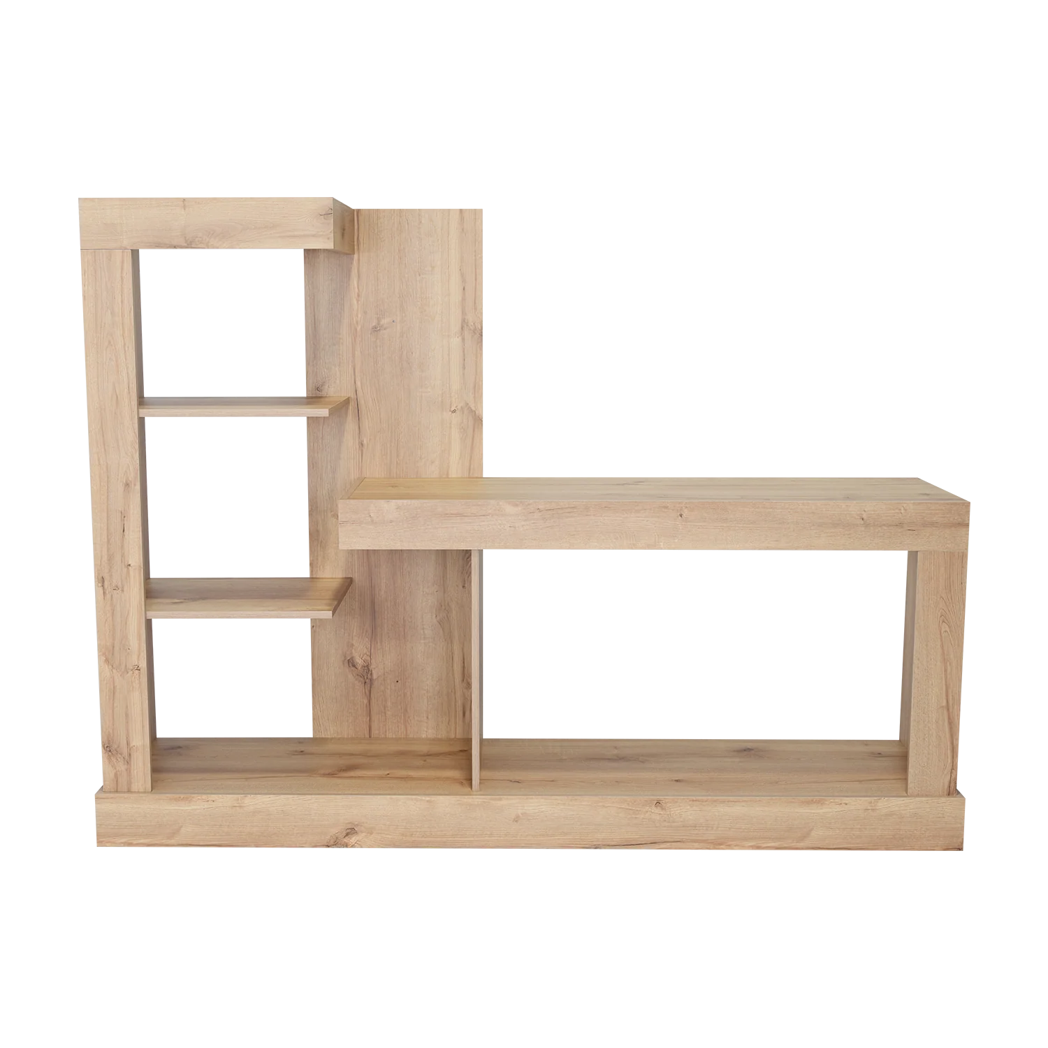 Mesa Para Tv Samir, Café Claro, con Espacio Para Televisor de Hasta 55 Pulgadas - Image 5
