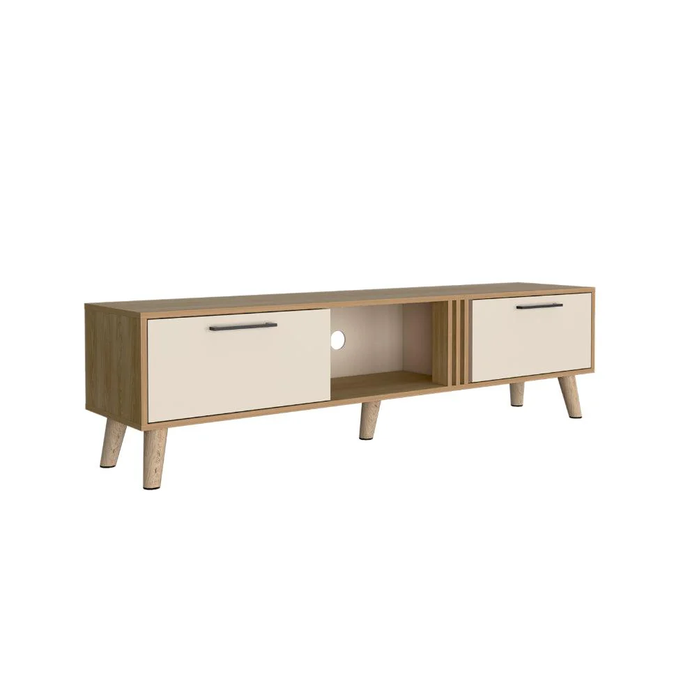 Mesa para TV Vanez, Capri y Fresno Europeo, con dos puertas abatibles 70" - Image 5