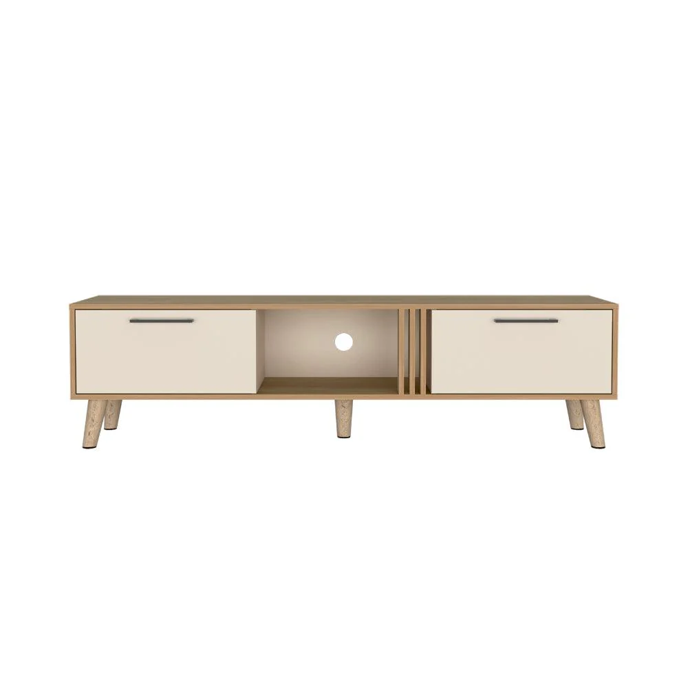 Mesa para TV Vanez, Capri y Fresno Europeo, con dos puertas abatibles 70" - Image 6
