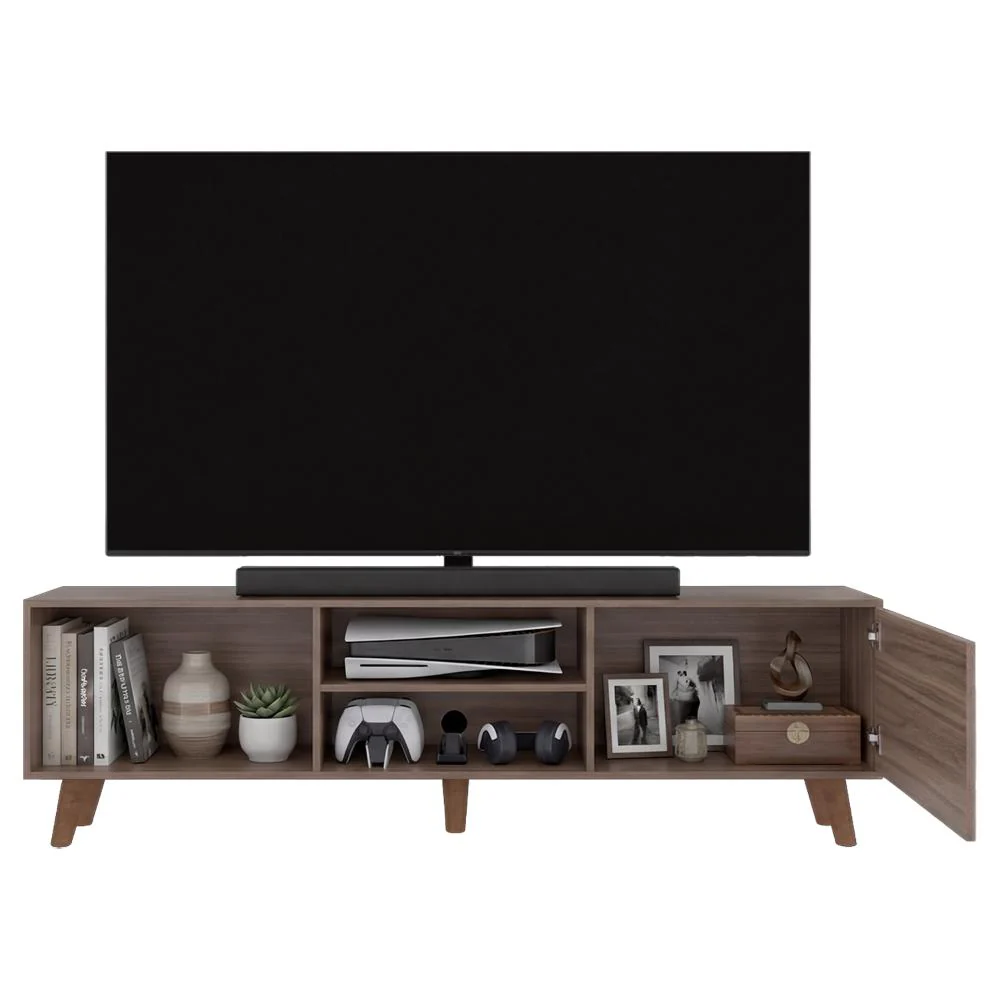 Mesa Para Tv Viena, Avellana, Para Televisor de 70 Pulgadas - Image 2