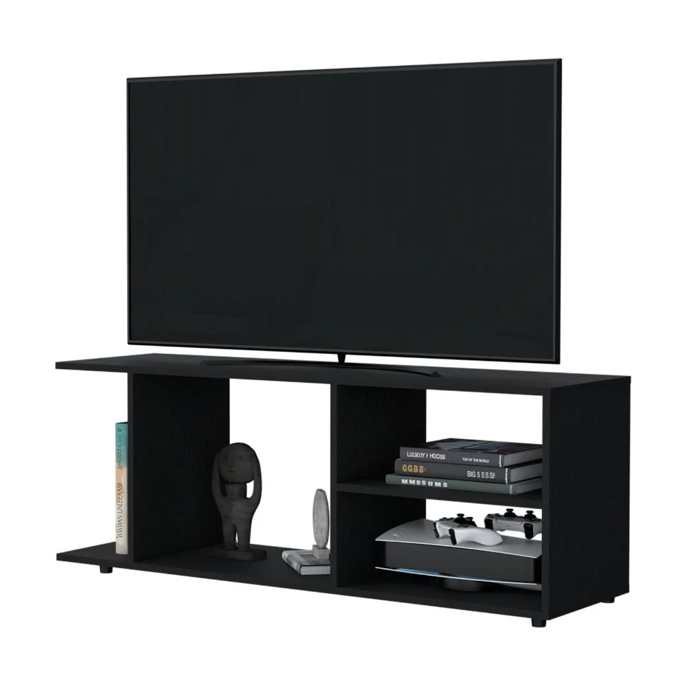 Mesa para TV Wood, Wengue, Para Televisor Hasta 50 Pulgadas ZF