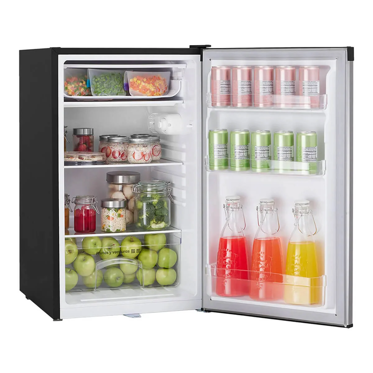 Minibar 122 litros inoxidable marca Haceb - Image 4