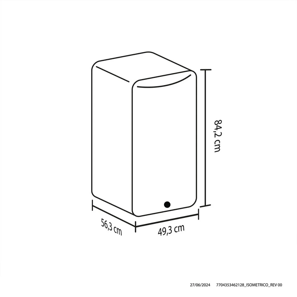 Minibar 122 litros inoxidable marca Haceb - Image 8