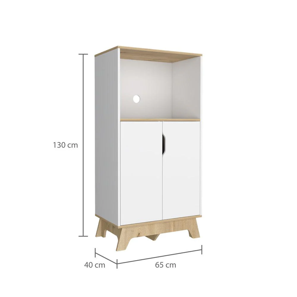 Mueble Auxiliar Lirio, Zabedra, con Espacio Para Microondas ZF - Image 11