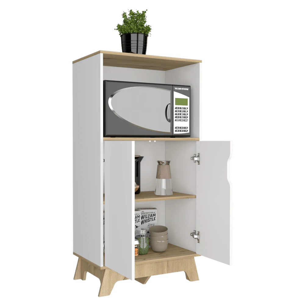 Mueble Auxiliar Lirio, Zabedra, con Espacio Para Microondas ZF - Image 2